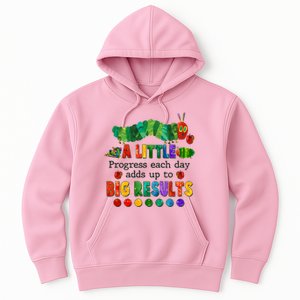 A Little Progress Each Day Adds Up To Big Results Hoodie