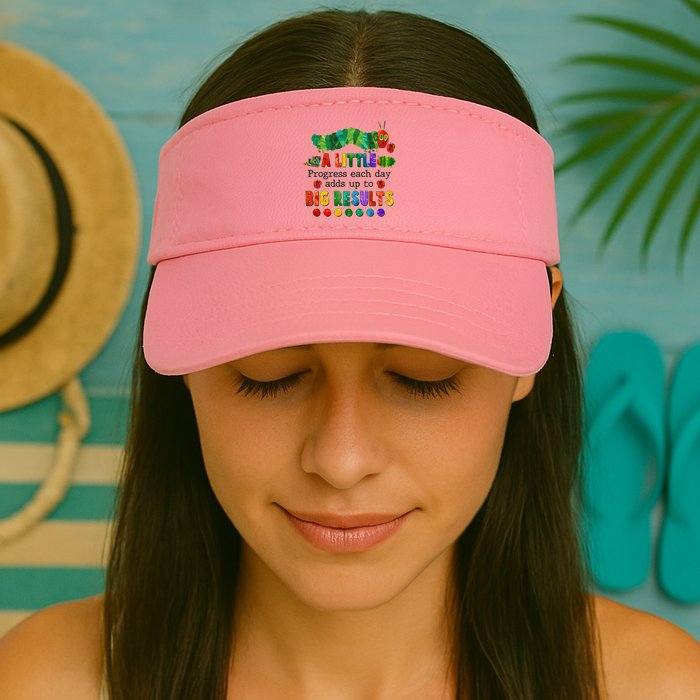 A Little Progress Each Day Adds Up To Big Results Visor