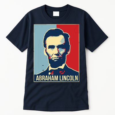 Abraham Lincoln President Gift For President's Day Tall T-Shirt