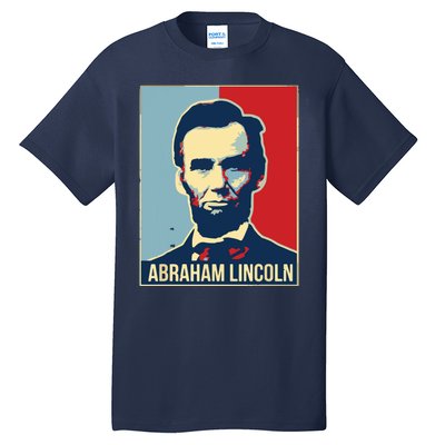 Abraham Lincoln President Gift For President's Day Tall T-Shirt