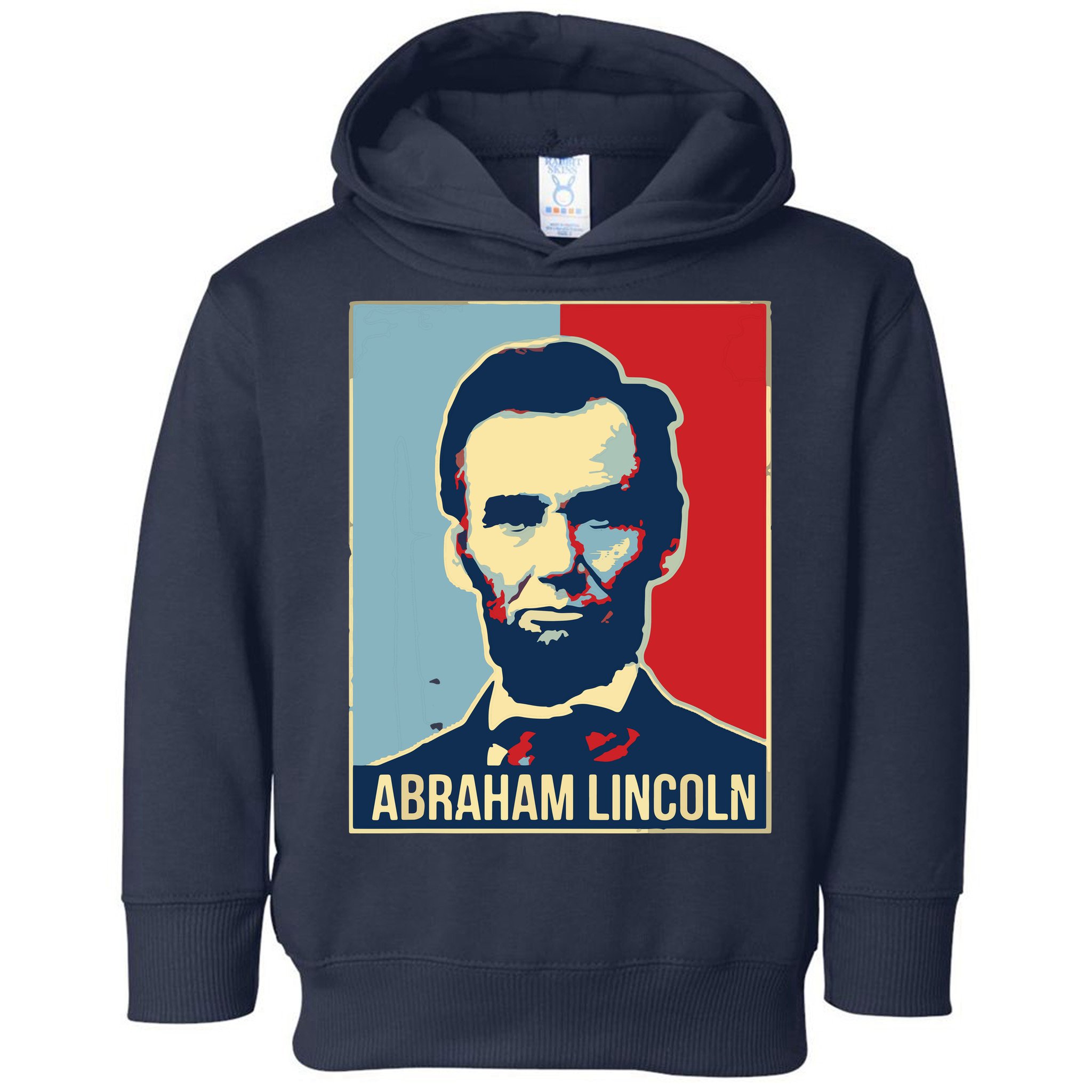 Abraham Lincoln President Gift For President's Day Toddler Hoodie