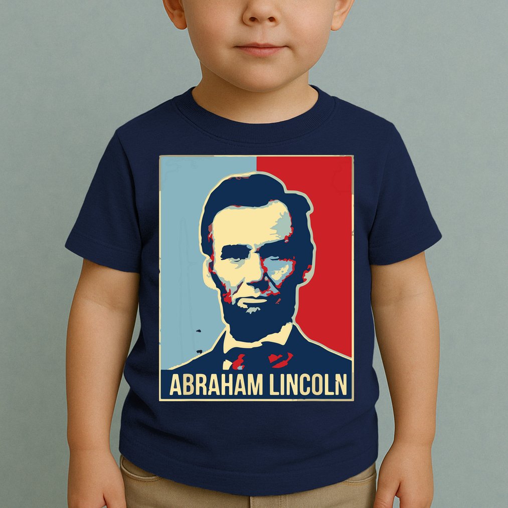 Abraham Lincoln President Gift For President's Day Toddler T-Shirt