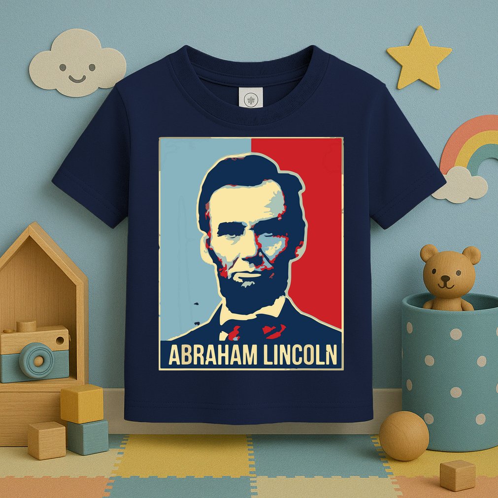 Abraham Lincoln President Gift For President's Day Toddler T-Shirt