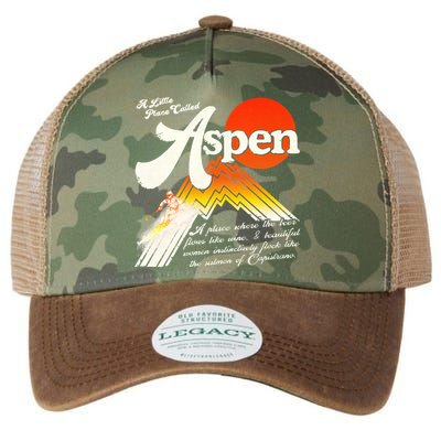 A Little Place Called Aspen Dumb &Amp; Dumber Legacy Tie Dye Trucker Hat