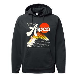 A Little Place Called Aspen Dumb &Amp; Dumber Performance Fleece Hoodie