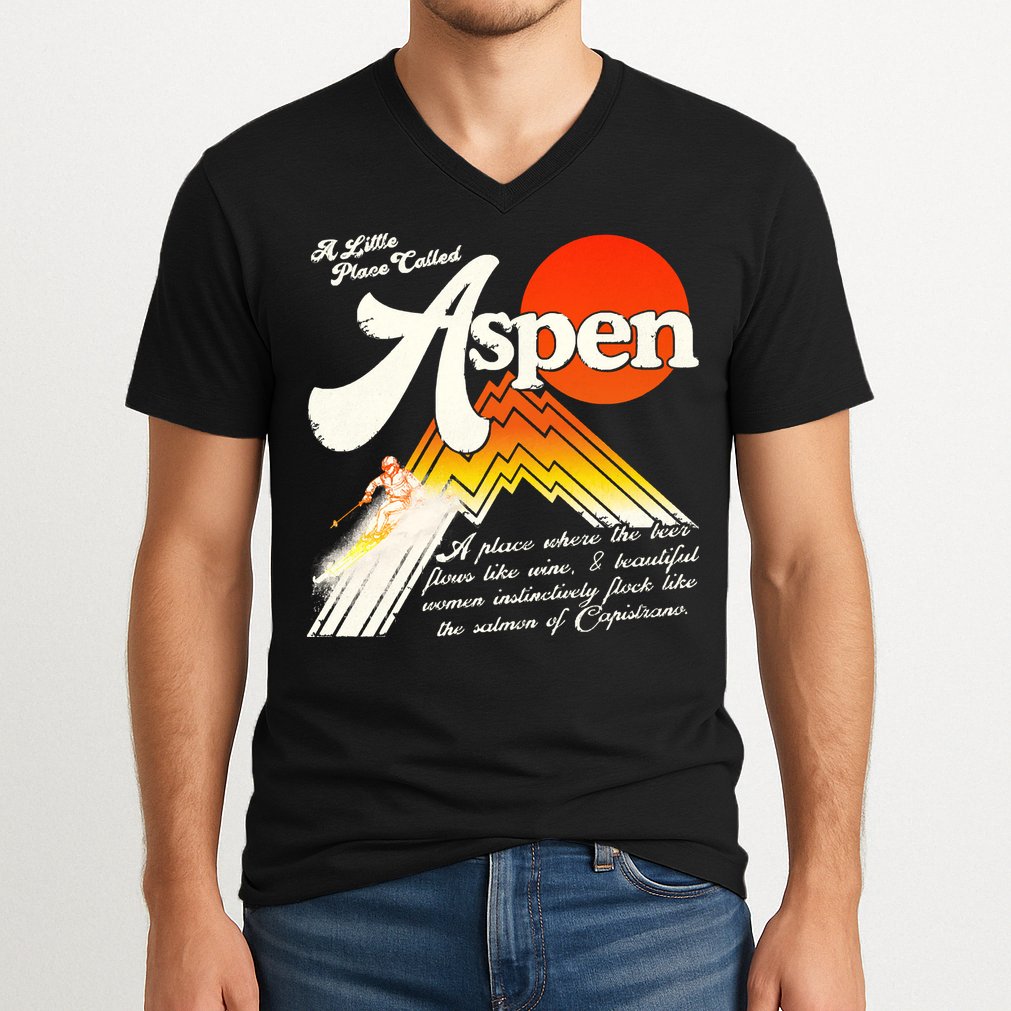 A Little Place Called Aspen Dumb &Amp; Dumber V-Neck T-Shirt