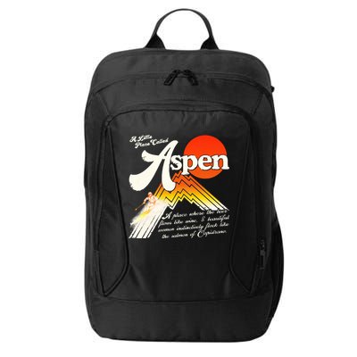 A Little Place Called Aspen Dumb &Amp; Dumber City Backpack