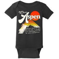 A Little Place Called Aspen Dumb &Amp; Dumber Baby Bodysuit