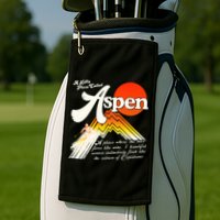 A Little Place Called Aspen Dumb &Amp; Dumber Golf Towel