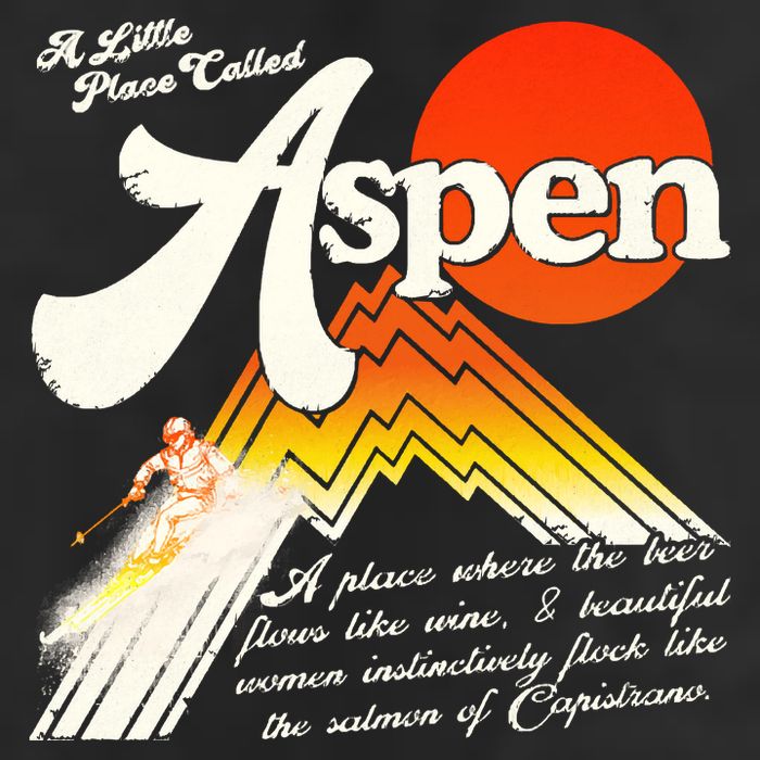 A Little Place Called Aspen Dumb &Amp; Dumber Golf Towel
