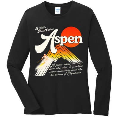 A Little Place Called Aspen Dumb &Amp; Dumber Ladies Long Sleeve Shirt
