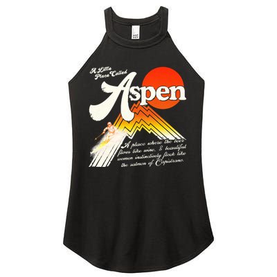 A Little Place Called Aspen Dumb &Amp; Dumber Women's Perfect Tri Rocker Tank
