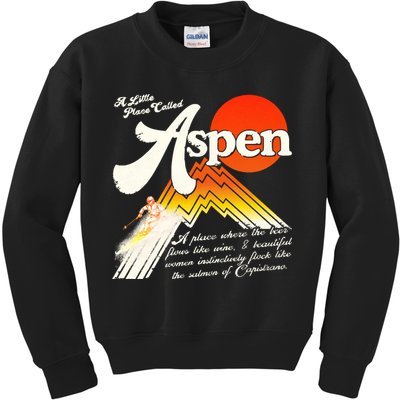 A Little Place Called Aspen Dumb &Amp; Dumber Kids Sweatshirt