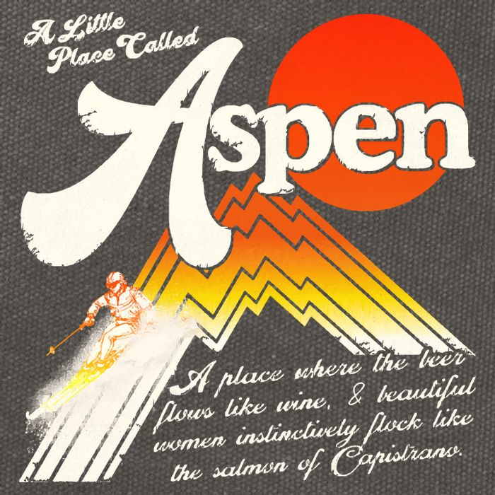 A Little Place Called Aspen Dumb &Amp; Dumber Cotton Canvas Backpack