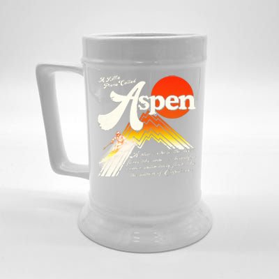 A Little Place Called Aspen Dumb &Amp; Dumber Beer Stein