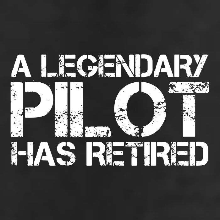 A LEGENDARY PILOT HAS RETIRED Funny Retirement Copilot Gift Golf Towel