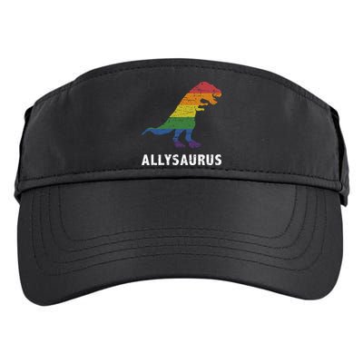 Ally LGBT Pride Allysaurus Dinosaur Adult Drive Performance Visor