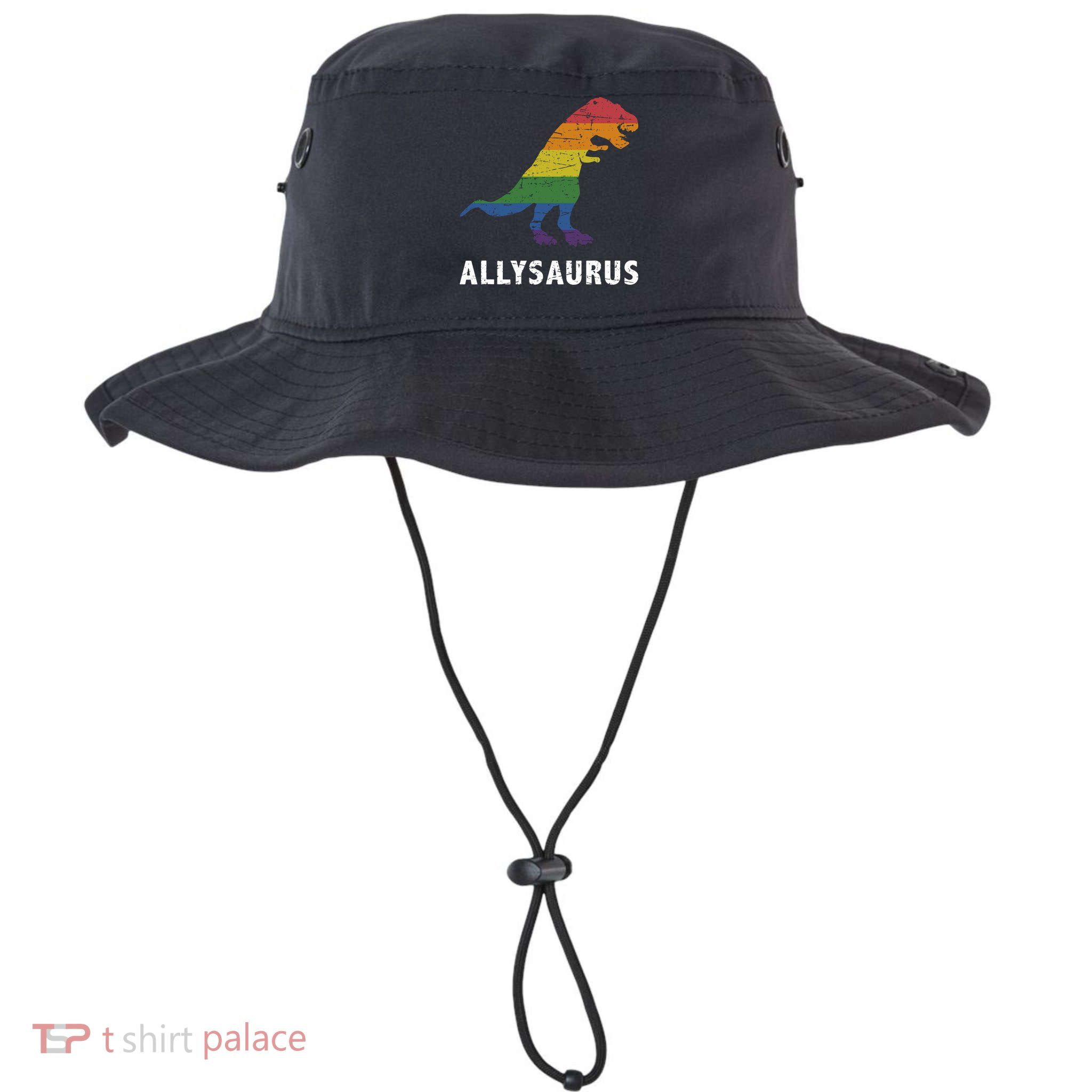 Ally LGBT Pride Allysaurus Dinosaur Bucket Hat
