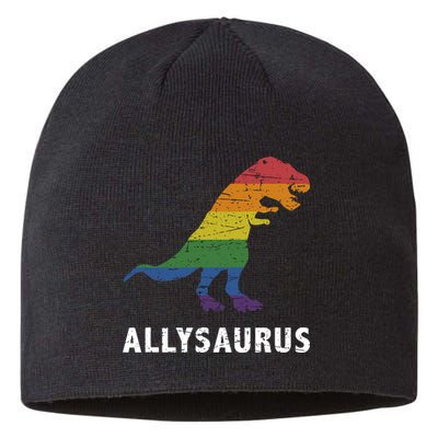 Ally LGBT Pride Allysaurus Dinosaur Sustainable Beanie