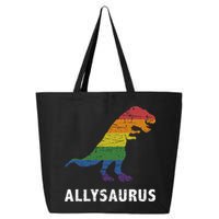 Ally LGBT Pride Allysaurus Dinosaur 25L Jumbo Tote