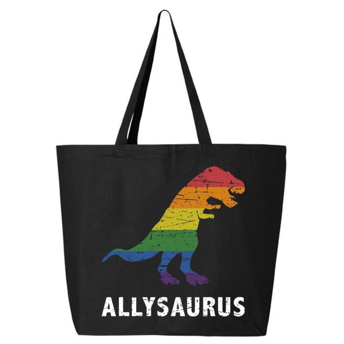 Ally LGBT Pride Allysaurus Dinosaur 25L Jumbo Tote