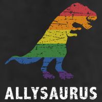 Ally LGBT Pride Allysaurus Dinosaur 25L Jumbo Tote