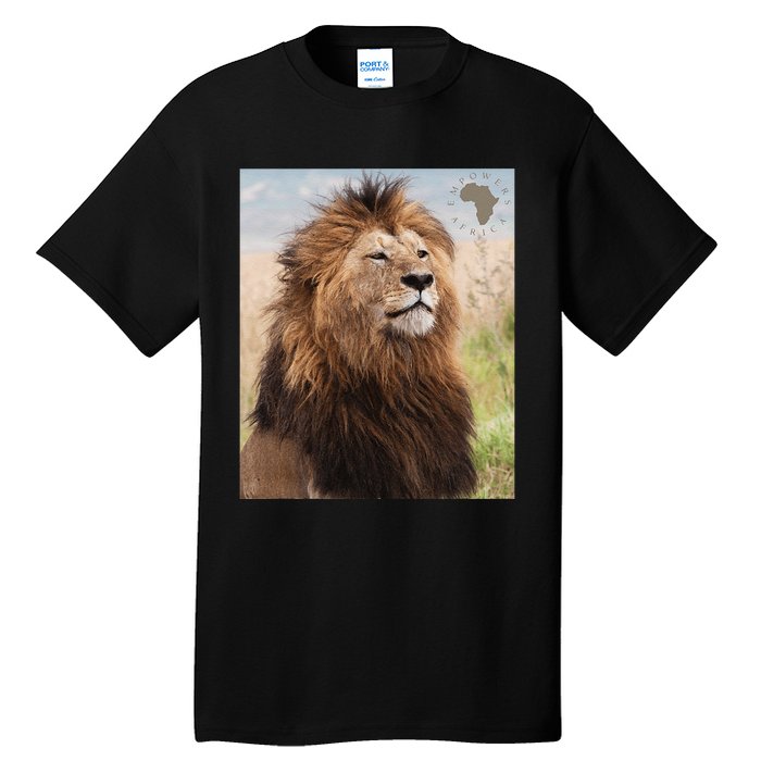 African Lion Pride Tall T-Shirt