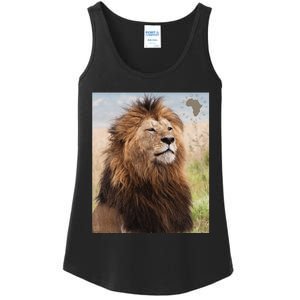 African Lion Pride Ladies Essential Tank