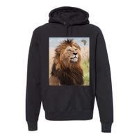 African Lion Pride Premium Hoodie