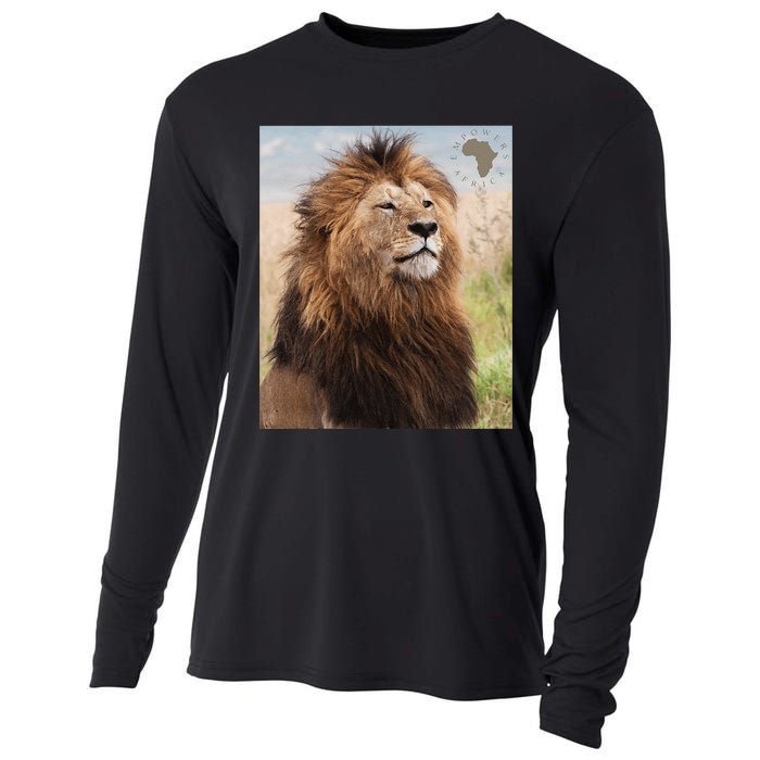 African Lion Pride Cooling Performance Long Sleeve Crew