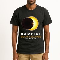 Astronomy Lovers Partial Solar Eclipse 03.29.2025 Tall T-Shirt