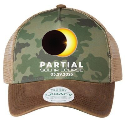 Astronomy Lovers Partial Solar Eclipse 03.29.2025 Legacy Tie Dye Trucker Hat