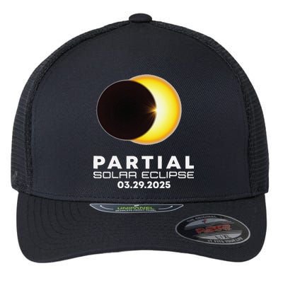 Astronomy Lovers Partial Solar Eclipse 03.29.2025 Flexfit Unipanel Trucker Cap