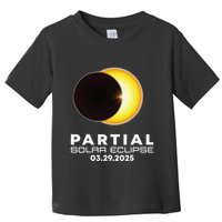 Astronomy Lovers Partial Solar Eclipse 03.29.2025 Toddler T-Shirt