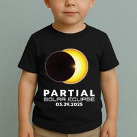 Astronomy Lovers Partial Solar Eclipse 03.29.2025 Toddler T-Shirt