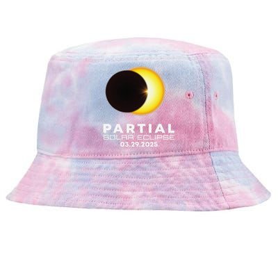 Astronomy Lovers Partial Solar Eclipse 03.29.2025 Tie-Dyed Bucket Hat