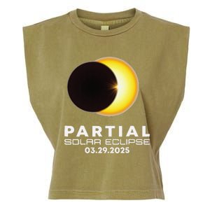 Astronomy Lovers Partial Solar Eclipse 03.29.2025 Garment-Dyed Women's Muscle Tee