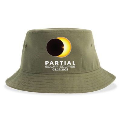 Astronomy Lovers Partial Solar Eclipse 03.29.2025 Sustainable Bucket Hat