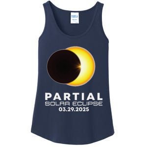 Astronomy Lovers Partial Solar Eclipse 03.29.2025 Ladies Essential Tank