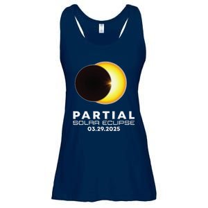 Astronomy Lovers Partial Solar Eclipse 03.29.2025 Ladies Essential Flowy Tank