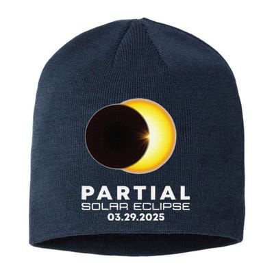 Astronomy Lovers Partial Solar Eclipse 03.29.2025 Sustainable Beanie