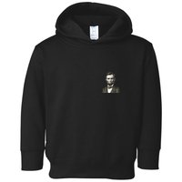 Abraham Lincoln Portrait Front And Back Toddler Hoodie