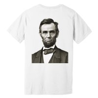 Abraham Lincoln Portrait Front And Back Premium T-Shirt