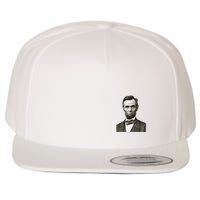 Abraham Lincoln Portrait Front And Back Wool Snapback Cap