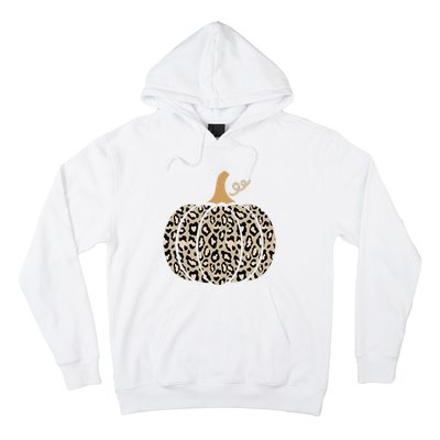 Aesthetic Leopard Pumpkin Themed Halloween Inspired Seasonal Hoodie