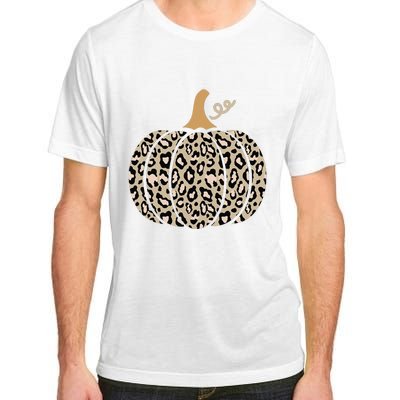 Aesthetic Leopard Pumpkin Themed Halloween Inspired Seasonal Adult ChromaSoft Performance T-Shirt