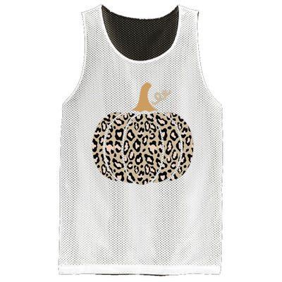 Aesthetic Leopard Pumpkin Themed Halloween Inspired Seasonal Mesh Reversible Basketball Jersey Tank