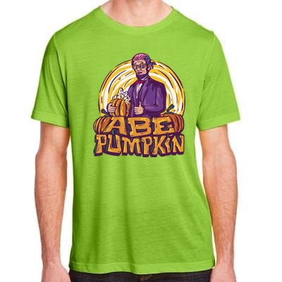 Abraham Lincoln Pumpkin Adult ChromaSoft Performance T-Shirt