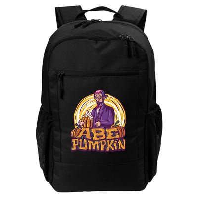 Abraham Lincoln Pumpkin Backpack