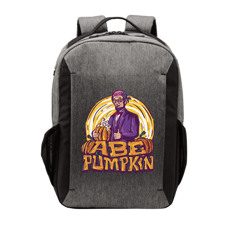 Abraham Lincoln Pumpkin Vector Backpack